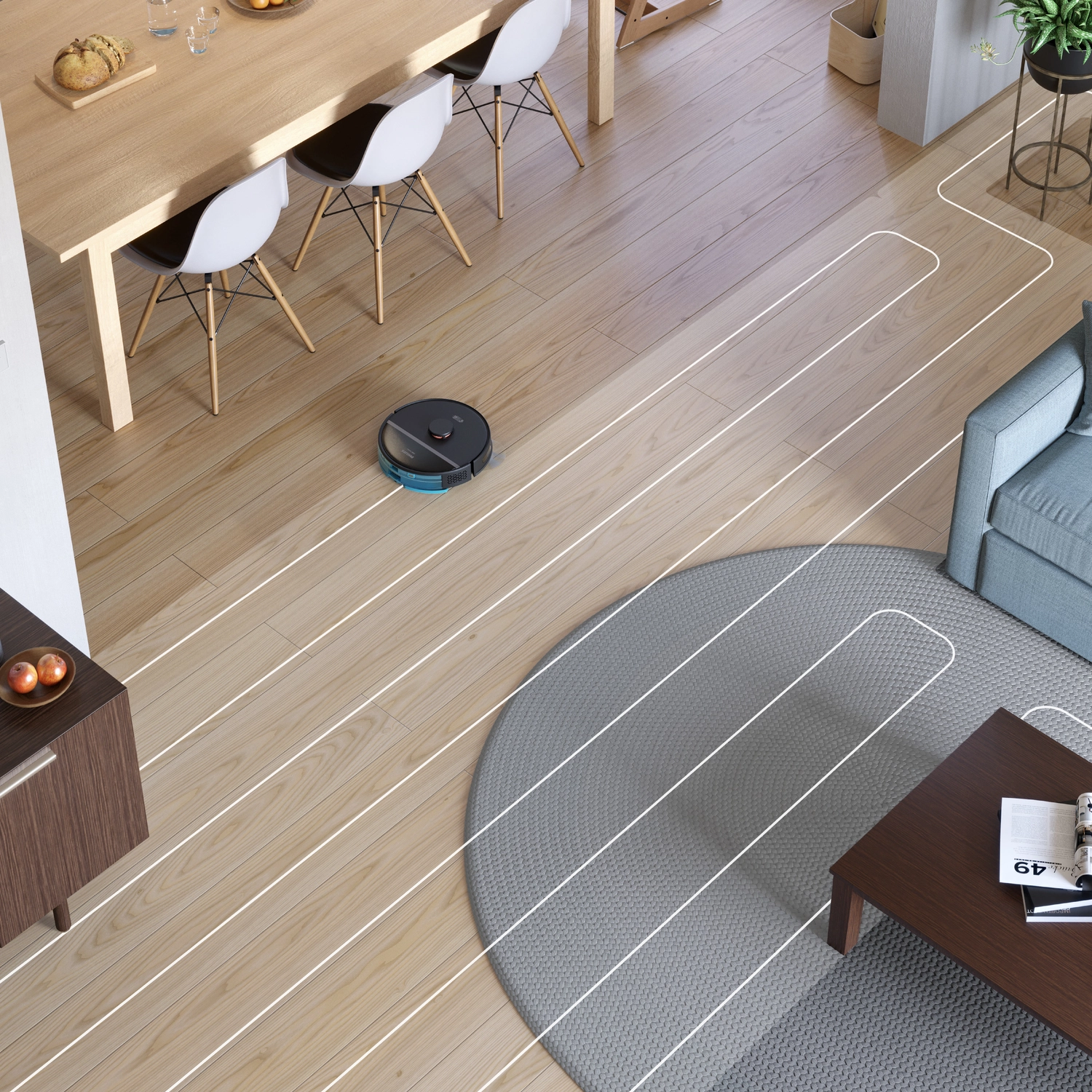 HomeRun 3000 Series Aqua - With Mop