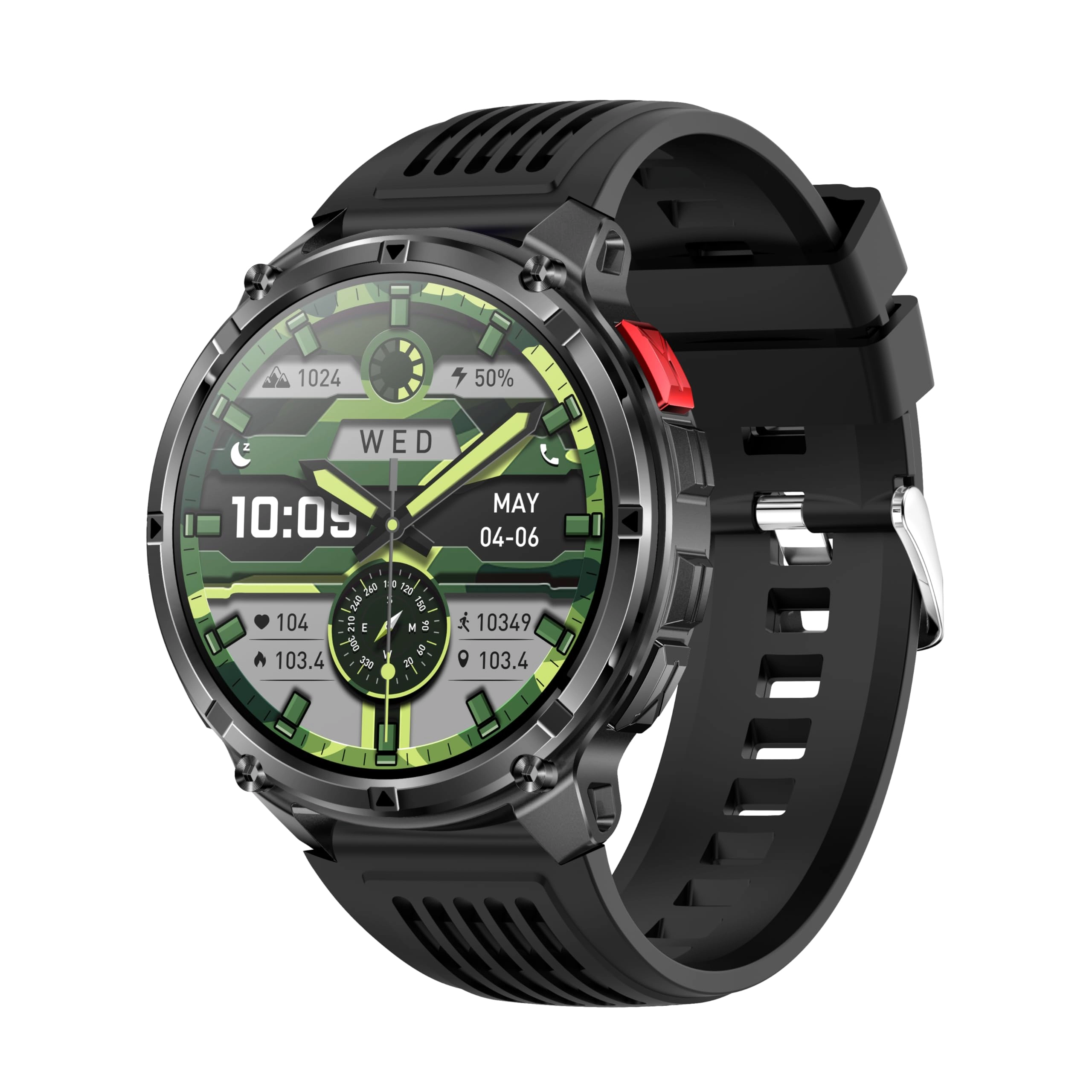 Rugged Military Smart Watch