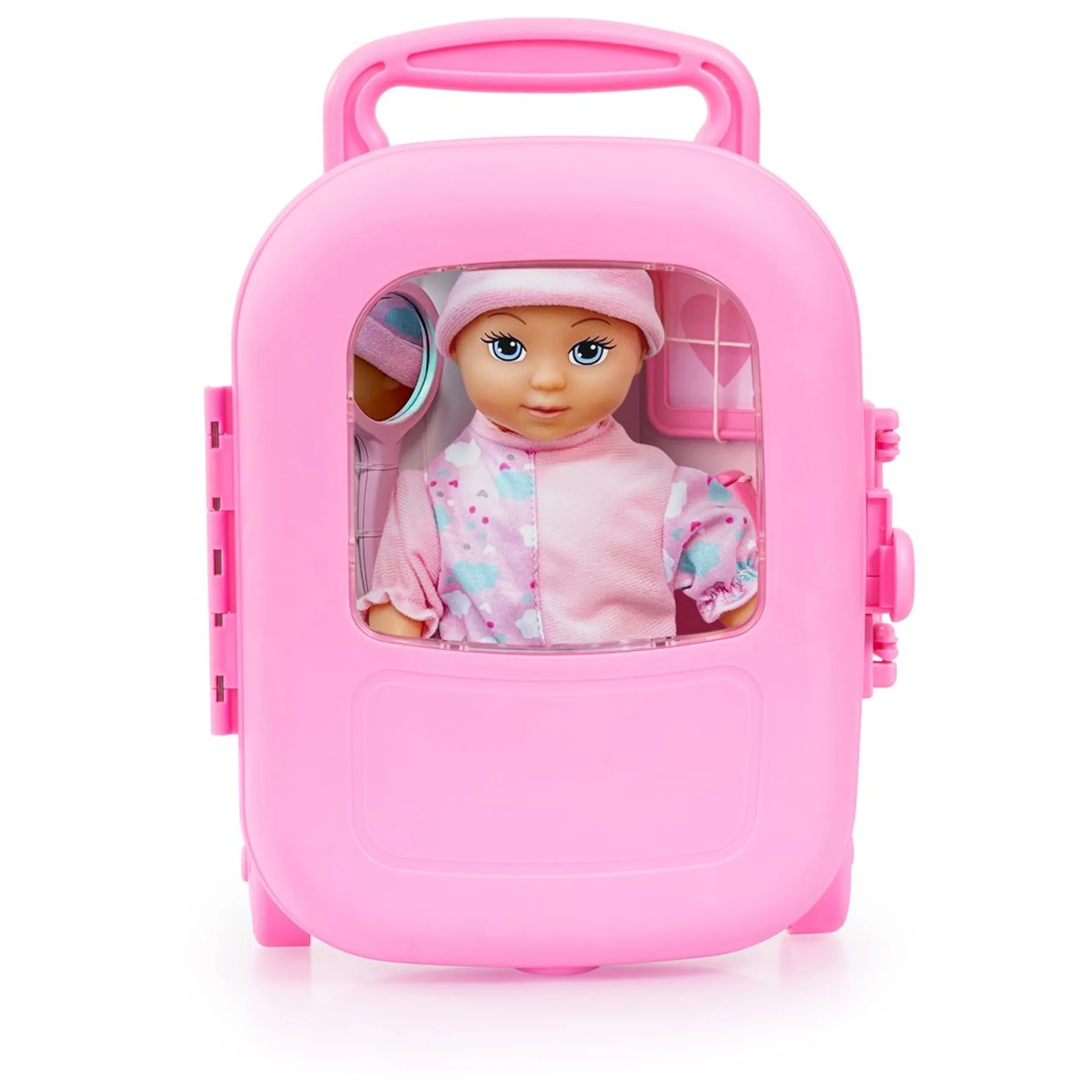 GIRL WITH TROLLEY - 28CM