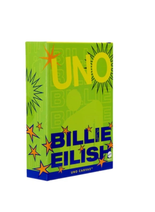 Mattel Games UNO: Canvas Billie Eilish - Card Game