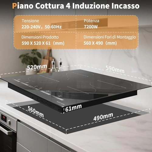 NTI-B47219-DE Induction hob