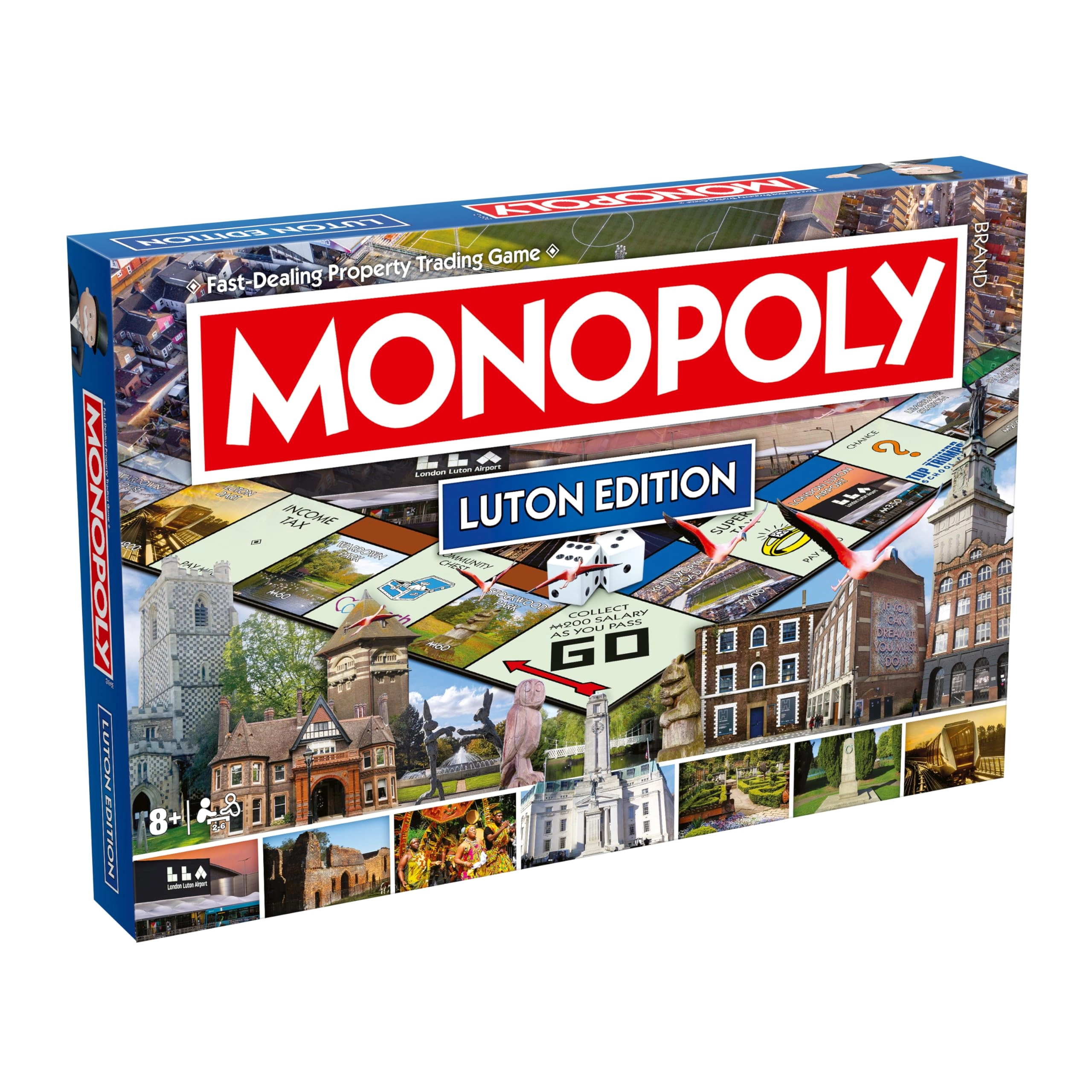 Winning Moves Monopoly: Luton Edition