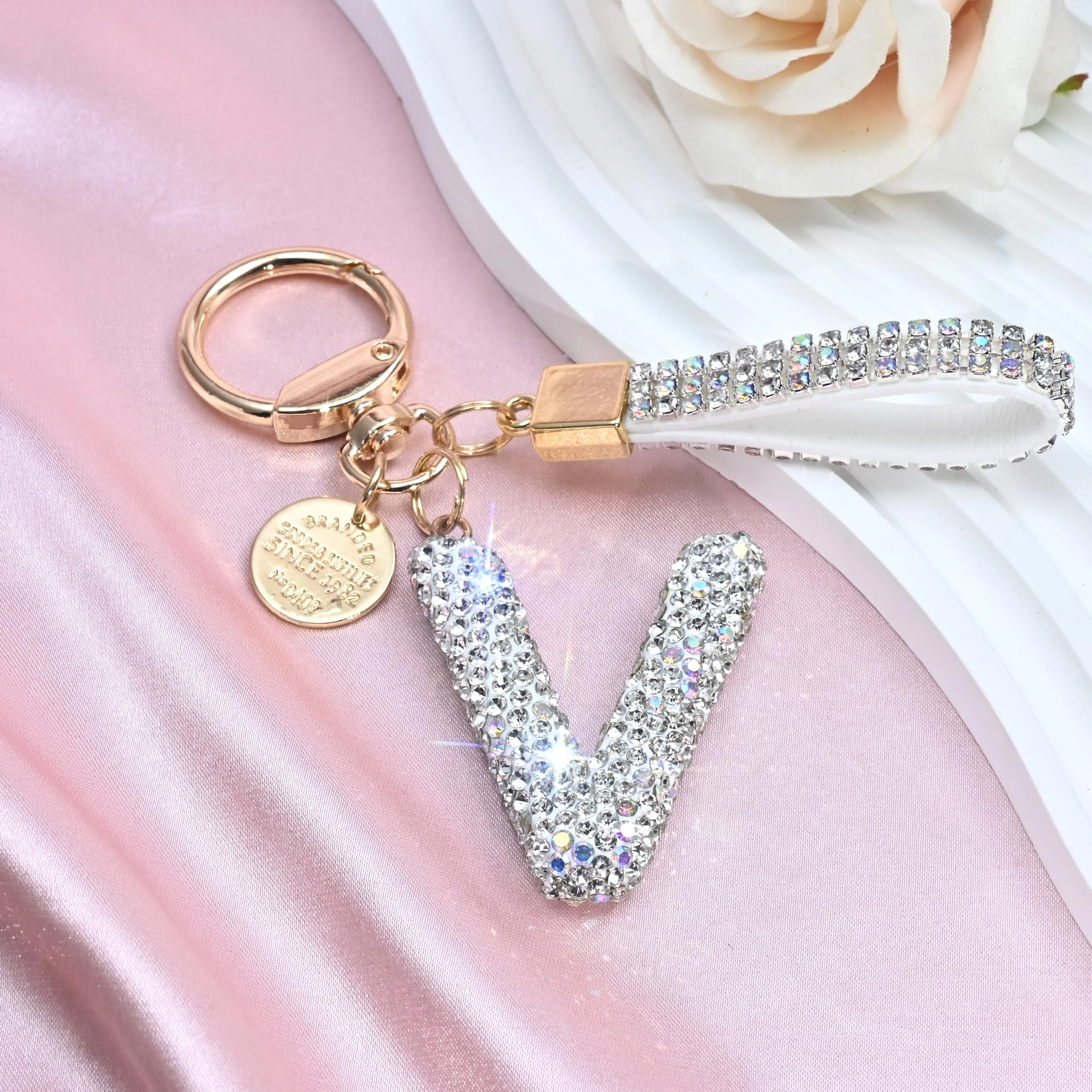 Initial Letter Keychain - Letter