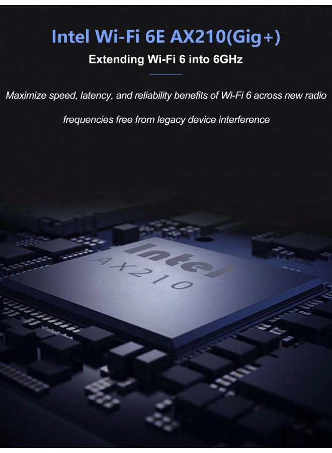 AX210 - Tri-Bands(6GHz/5GHz/2.4GHz) PCIe Wireless