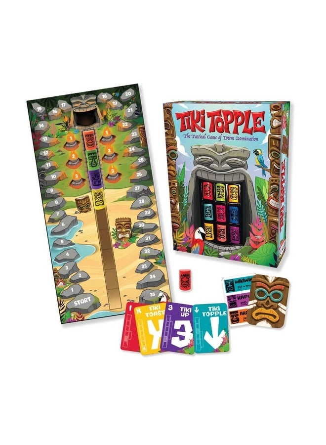Tiki Topple: Totem Domination - Multi Colored