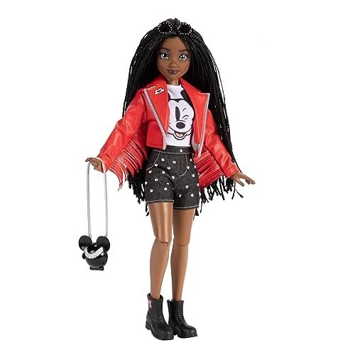 Mickey Mouse Fashion Doll - 11.5" Tall 13 Points of Articulation Two Complete Mix-and-Match Outfits