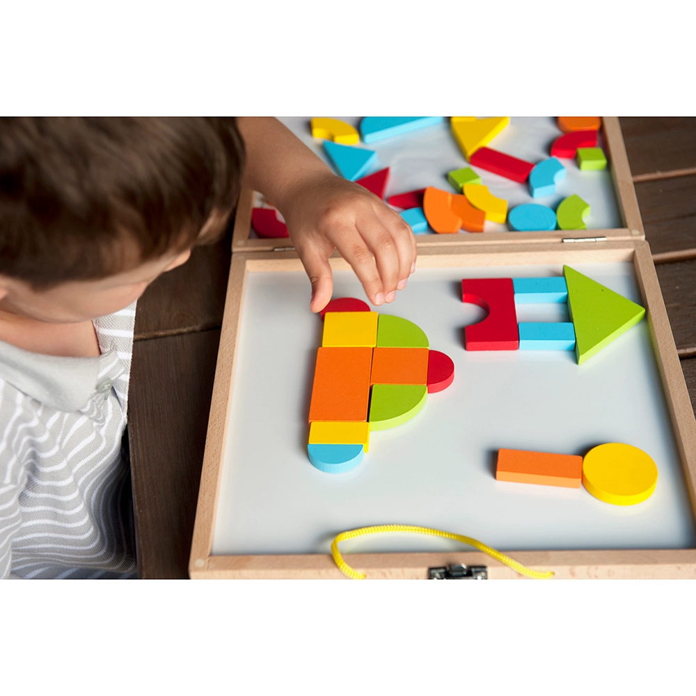 Magnetic Shapes Box - Suitable for 3 years and above 42 pieces