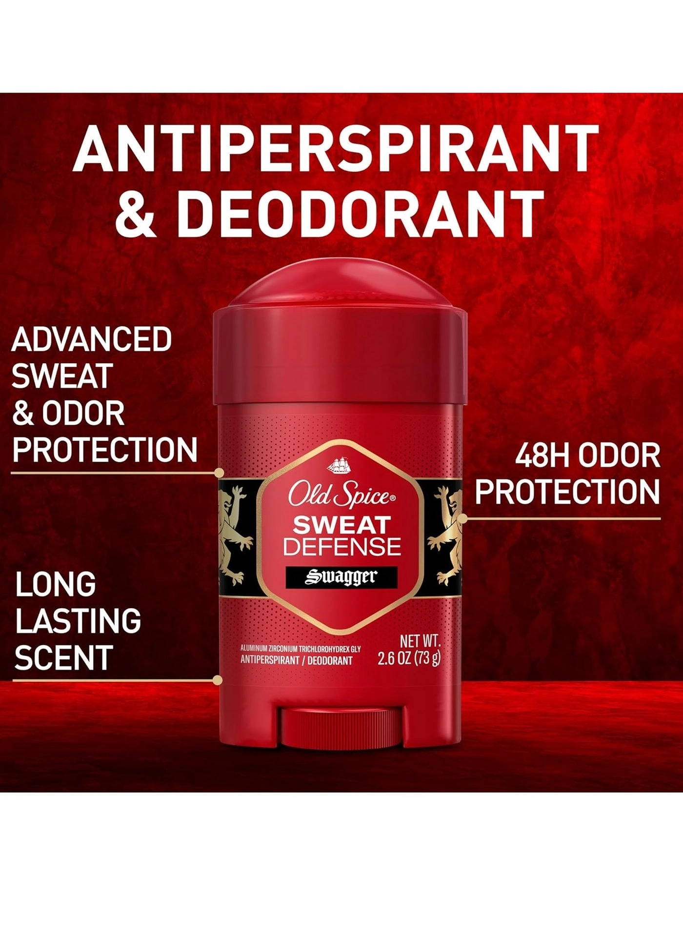 Red Zone Anti-Perspirant Deodorant - Swagger 75 gram