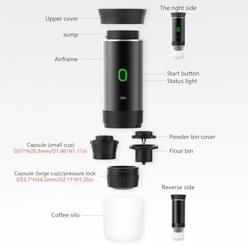 3 in 1 Portable - 60mL 15 Bar