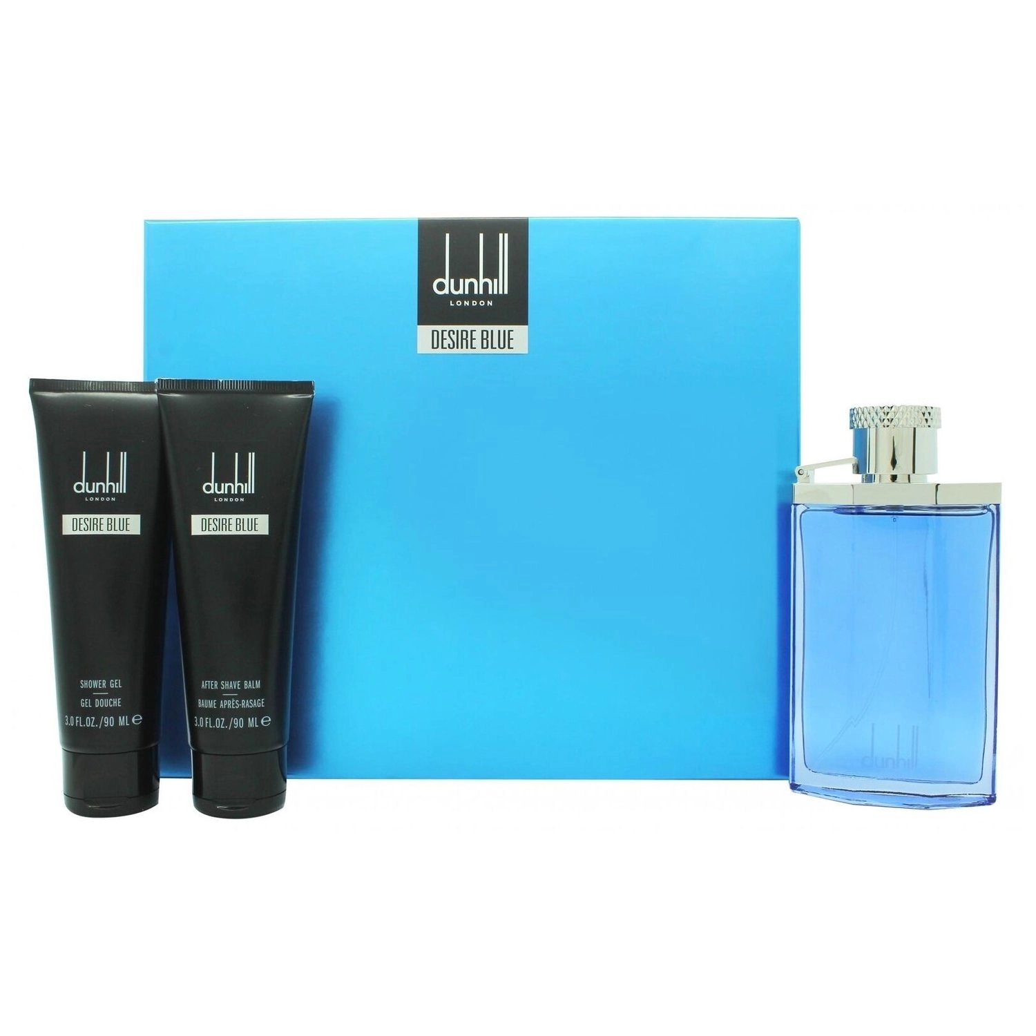 Dunhill Desire Blue - 100ml Eau de Toilette + After Shave Balm - 90ml + Shower Gel - 90ml