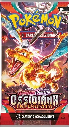 Scarlet and Violet Burning Obsidian Blister - Italian 3 pcs