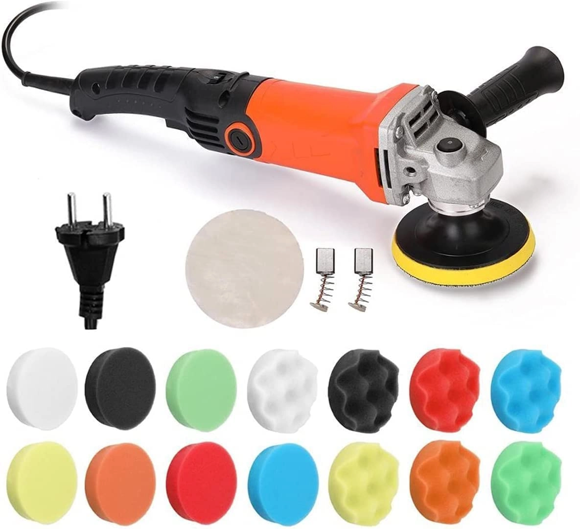 KLAJHJD Car Polisher - 1580W 150mm