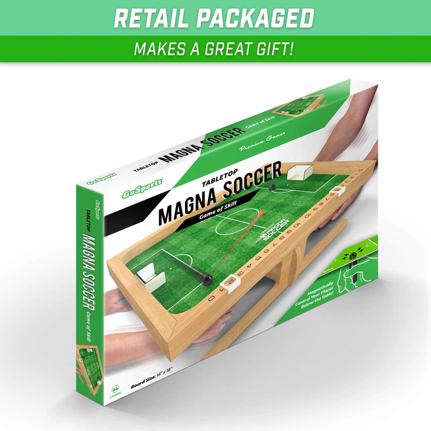 Magna Soccer - Tabletop Fast-Paced Magnet Game