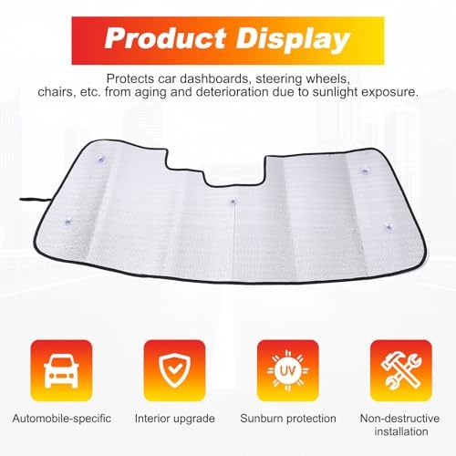 Front Windshield Sun Shade - Land Cruiser Prado 250 J250 LC250 2024|2025