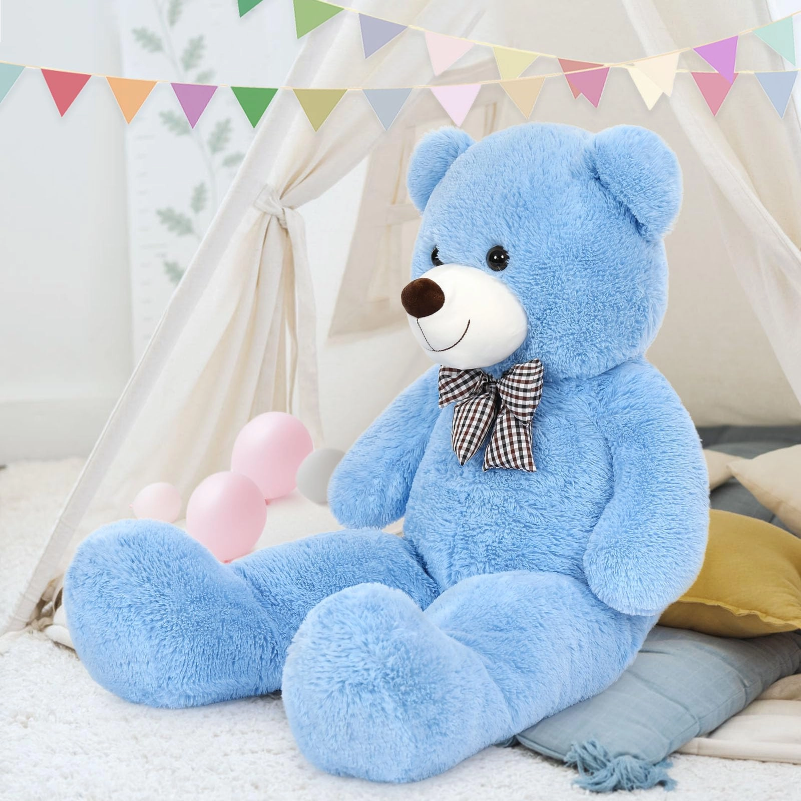 Teddy Bear - 39 inches Gray