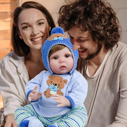 Reborn Baby Doll - 22 inch Vinyl Girl Ages 3+