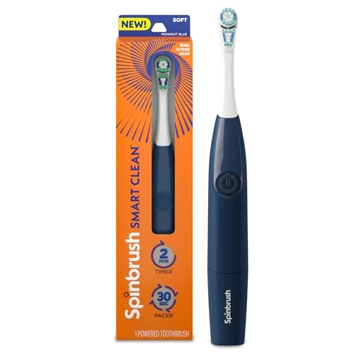Smart Clean - Battery Powered Soft Bristles Midnight Blue