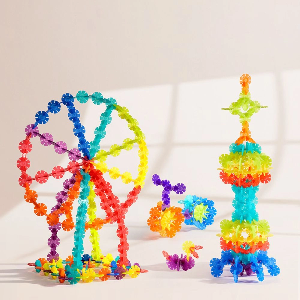 Colorful Snowflake Blocks - 500pcs