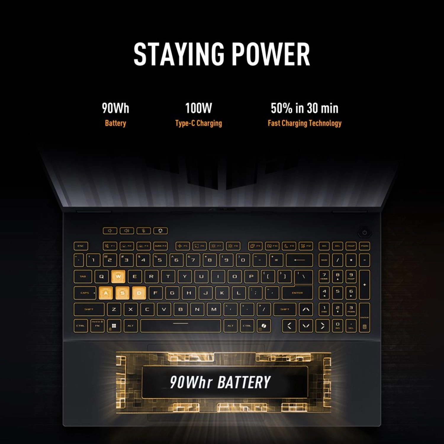 TUF Gaming F16 FX608JPR-71621W - 16'' Core i7-14650HX 32GB DDR5 1TB SSD