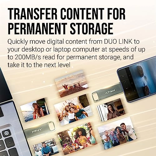 Duo Link - USB 3.2 Gen 2 Type-C 64GB