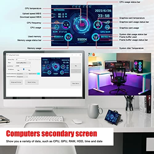 3.5in IPS USB Mini Screen - 320 x 480