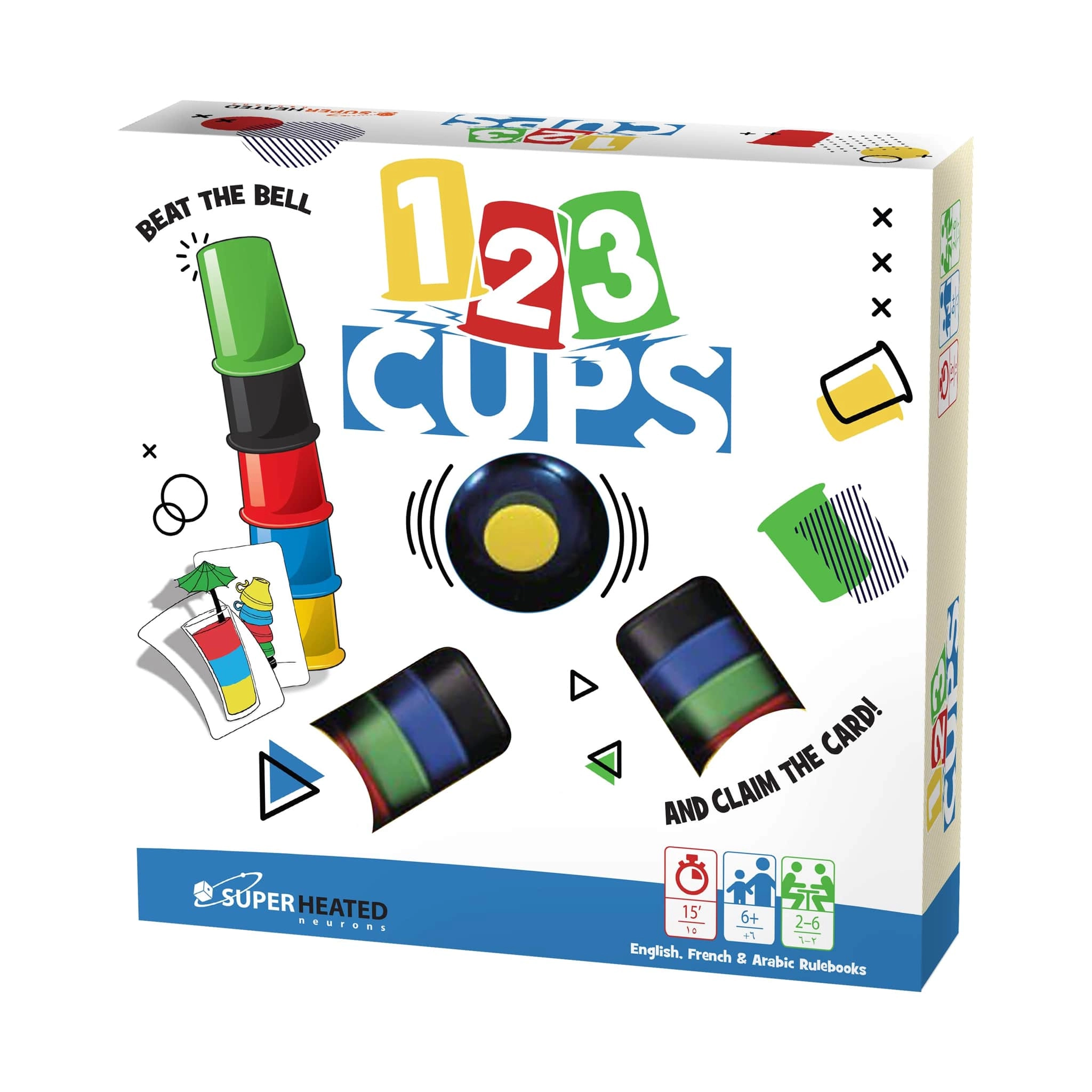 SuperHeated Neurons 123 Cups - Ar En Fr