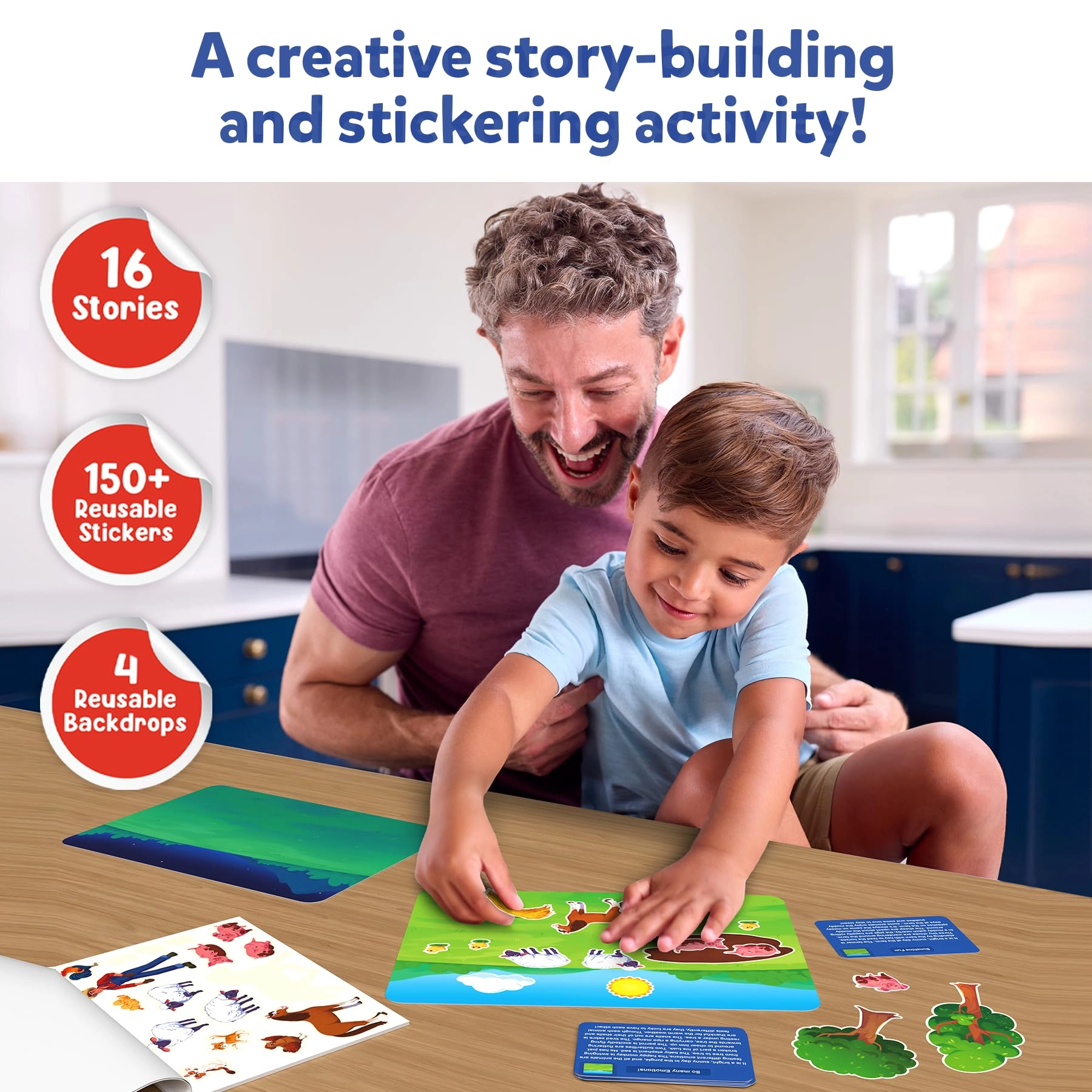 Sticker Stories - Ages 3, 4, 5, 6, 7 1 pieces