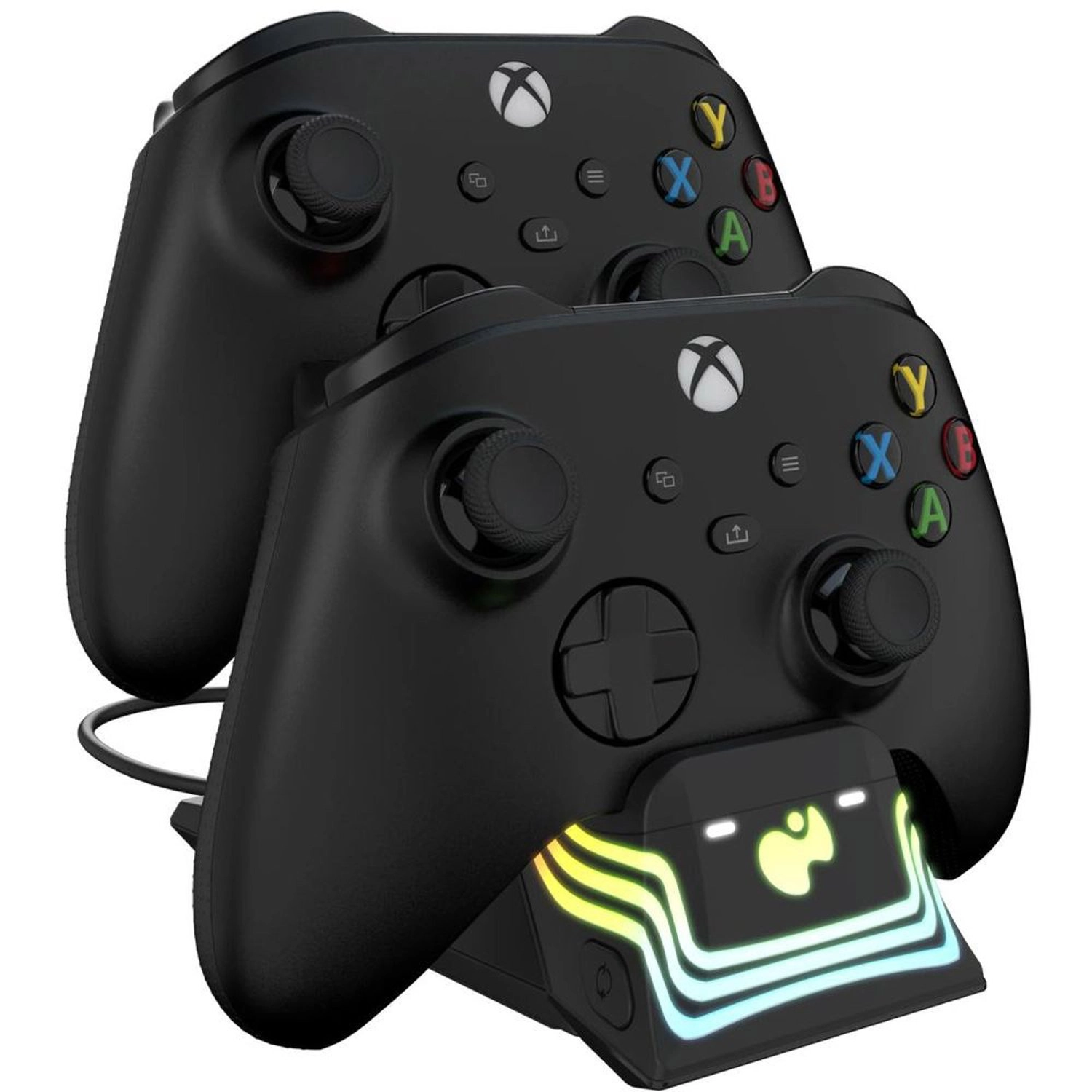 Afterglow Wave Dual Charger - Wired Xbox Series X|S and Xbox One