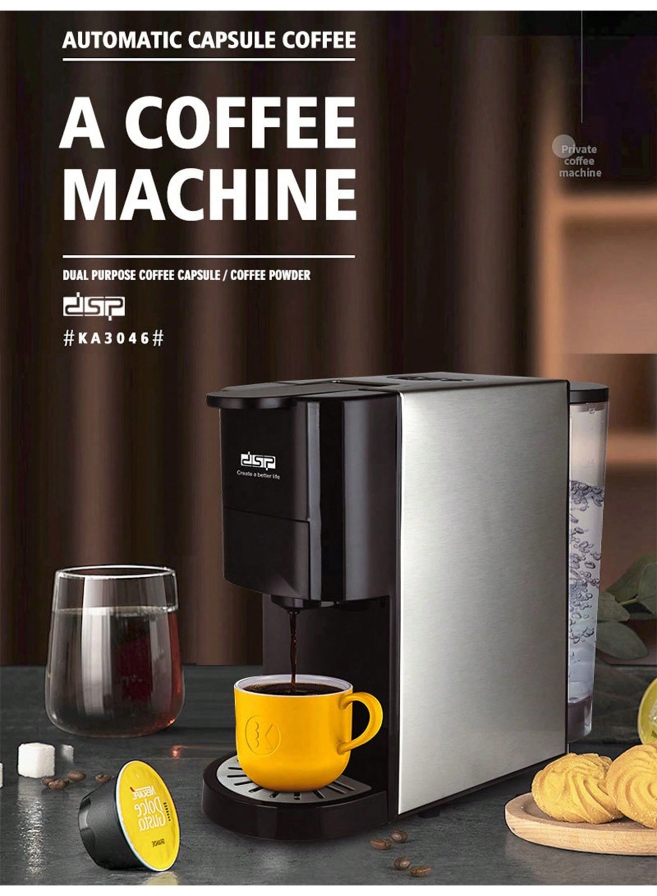 Multi Capsule Coffee Machine KA3046