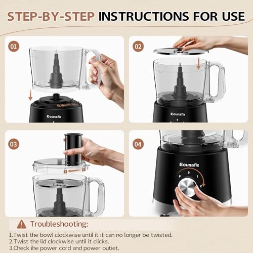 Food Processor - 2.5L 1500W