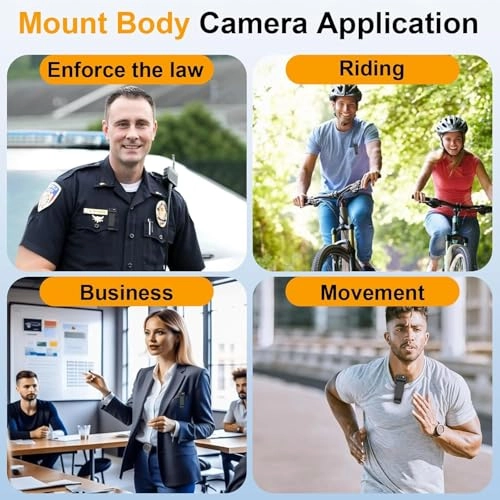 Mini Body Camera - 1080P 32GB