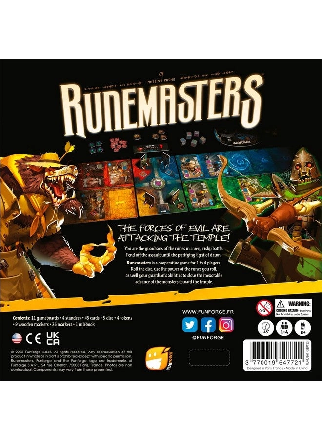 Runemasters: Fantasy Defense - Cooperative Dice Game