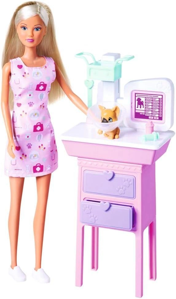 Steffi Love Pet Doctor Doll Playset - 29cm Ages 3+