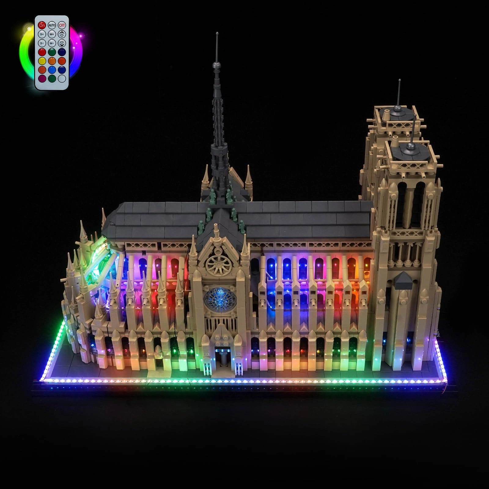 Light Kit for LEGO Notre-Dame de Paris 21061 - Copper Line