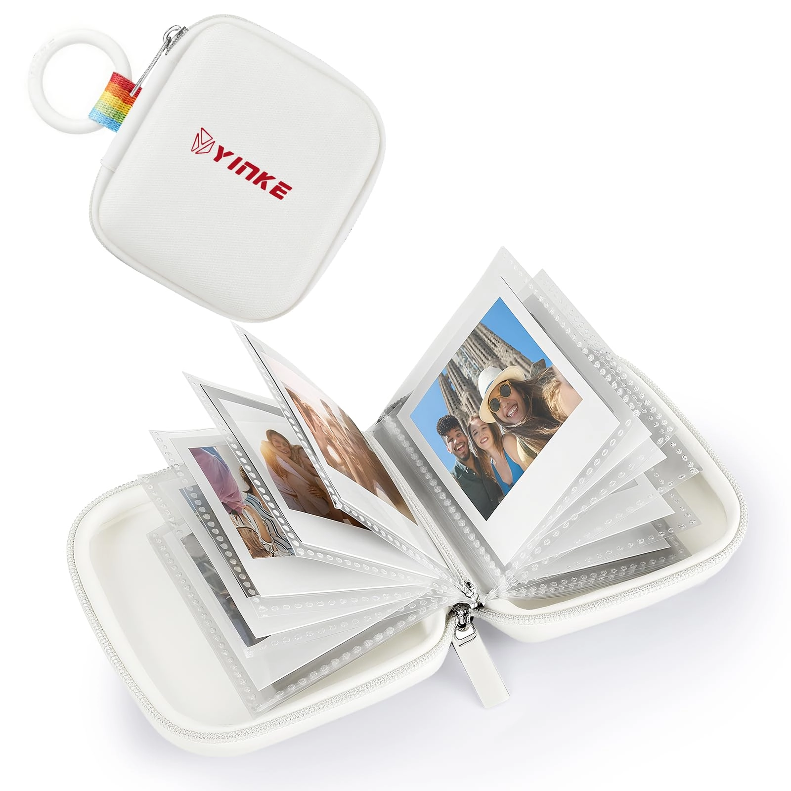 YINKECASE Pocket Photo Album - Polaroid Go Film and Polaroid Go Instant Mini Camera Travel