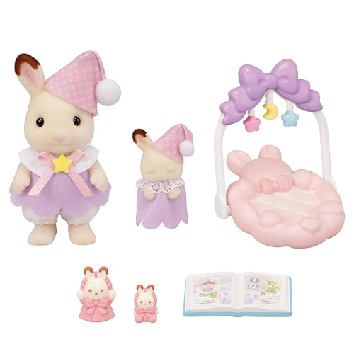 Chocolate Bunny Sisters - Freya + Flora (5806) 2 pcs