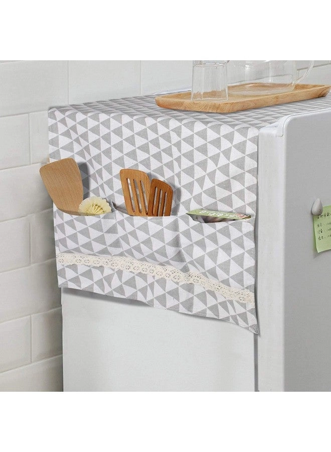 Fridge Cover Top - 130 x 55 cm Yellow