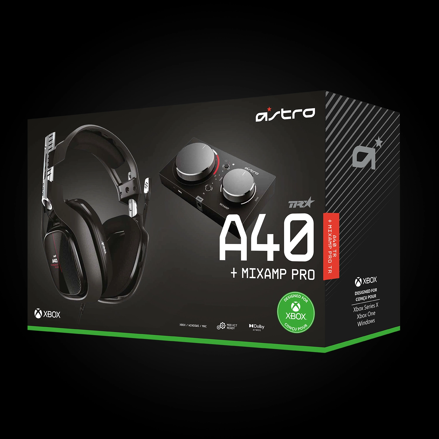 A40 TR - Wired Headset + MixAmp Pro TR