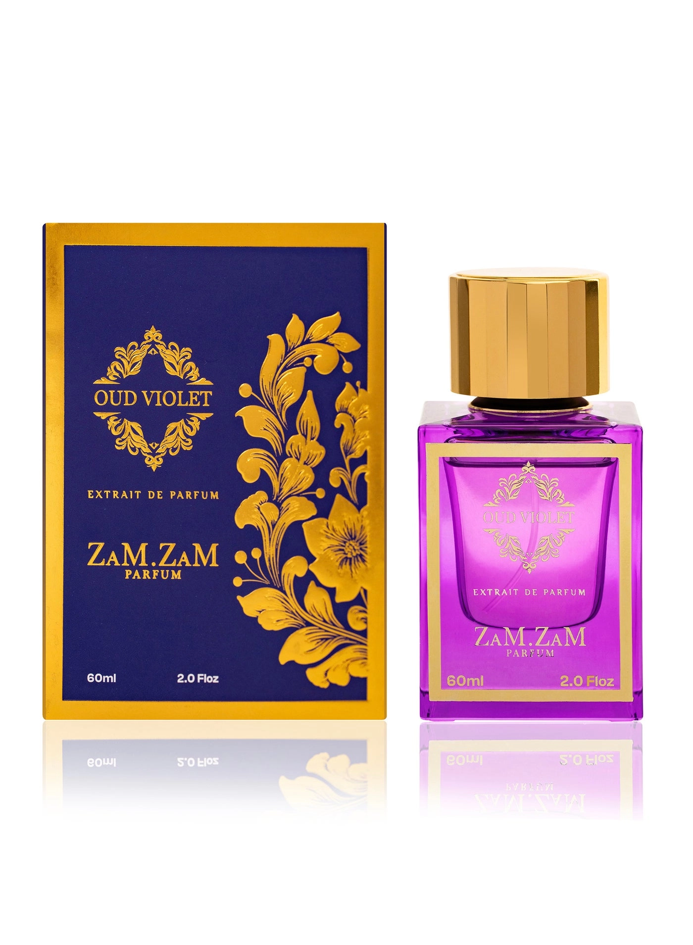 ZAMZAM PERFUME Oud Violet - Eau de Parfum 60 ml