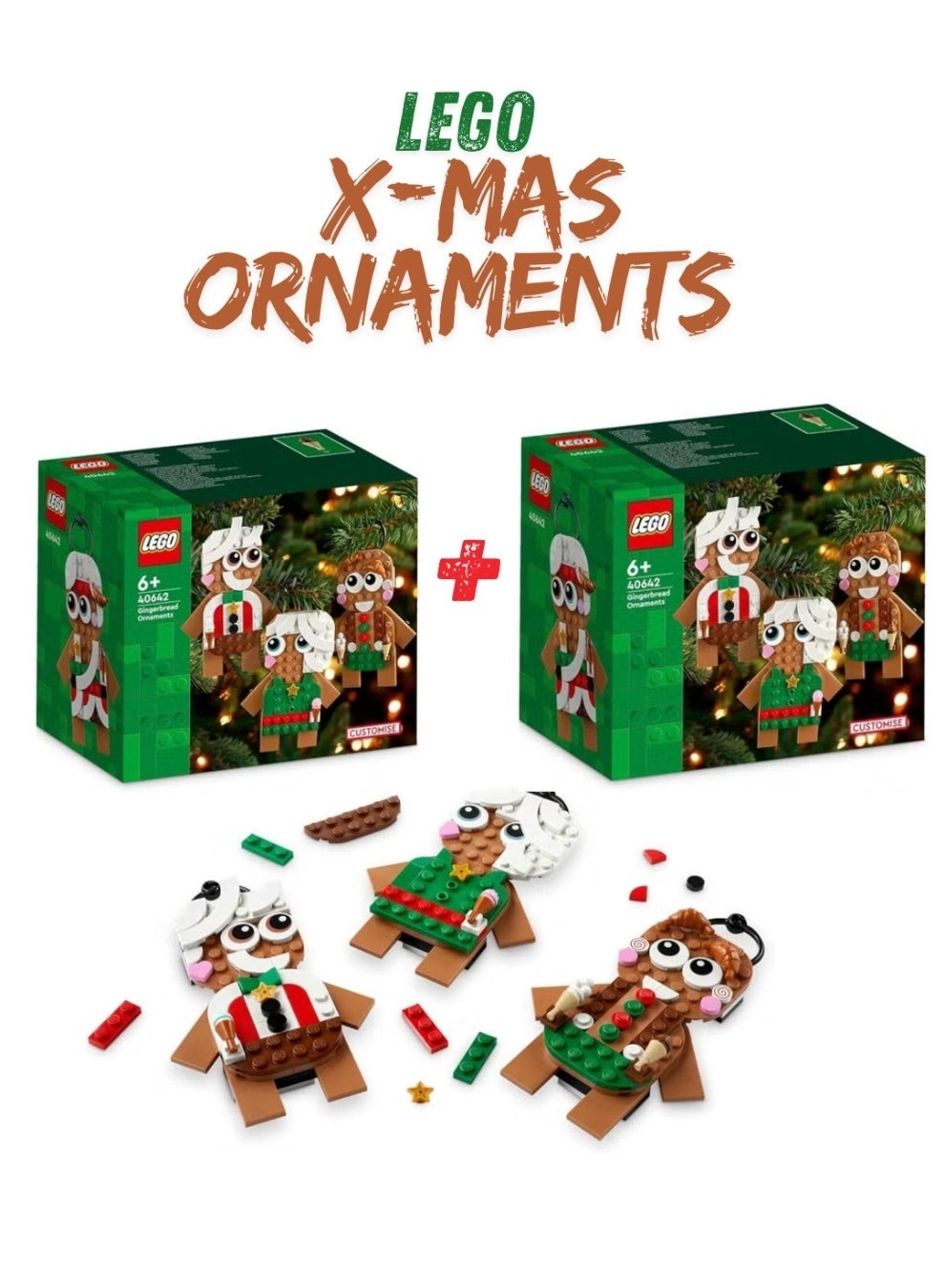 Gingerbread Ornaments (40642) - Christmas