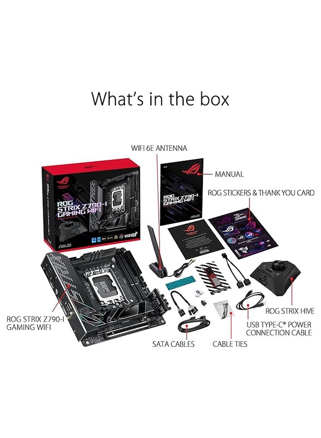 ROG STRIX Z790-I - LGA1700 USB3.2 Gen 2