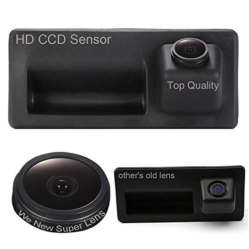 HD CCD Car Boot Handle Camera - Waterproof Integrated Rear View