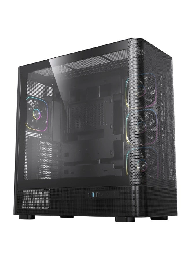 AceGeek LunarisFlow - Tempered Glass Mid Tower