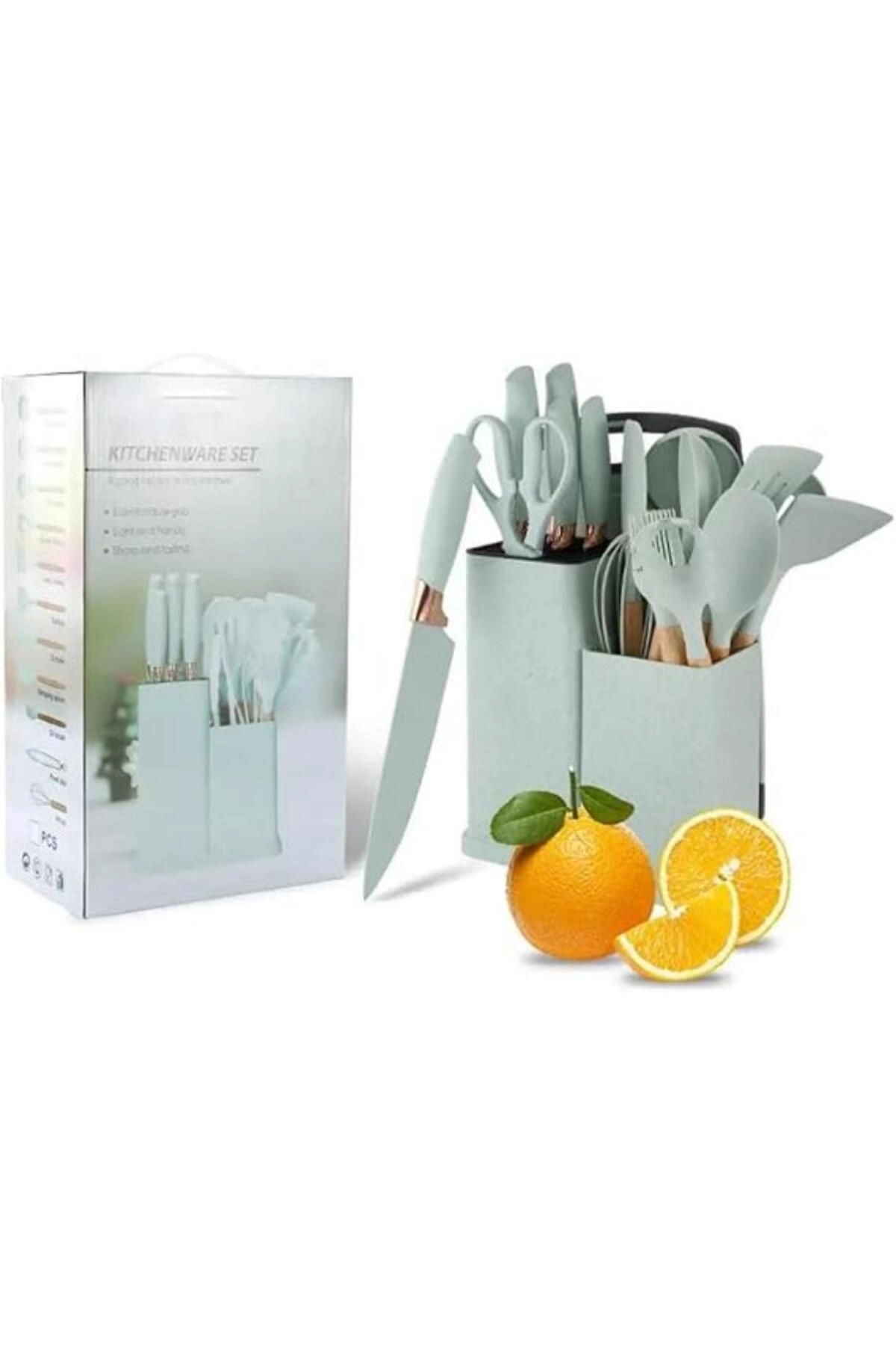 Silicone Cooking Utensil Set - 19-Pc