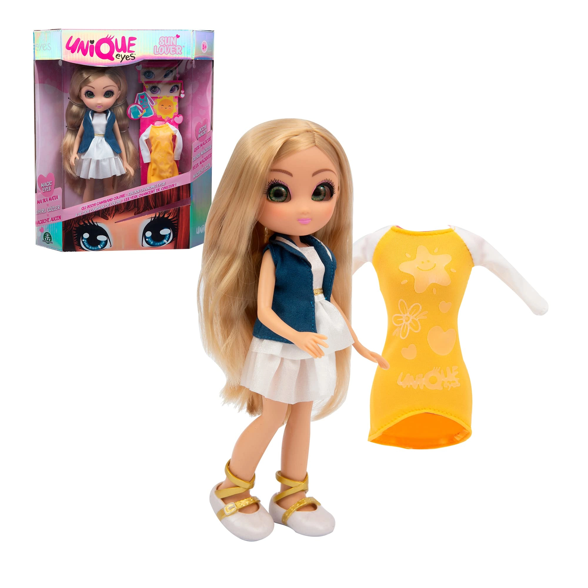 Giochi Preziosi Amy Fashion Doll - Unique Eyes 25 cm Ages 3+