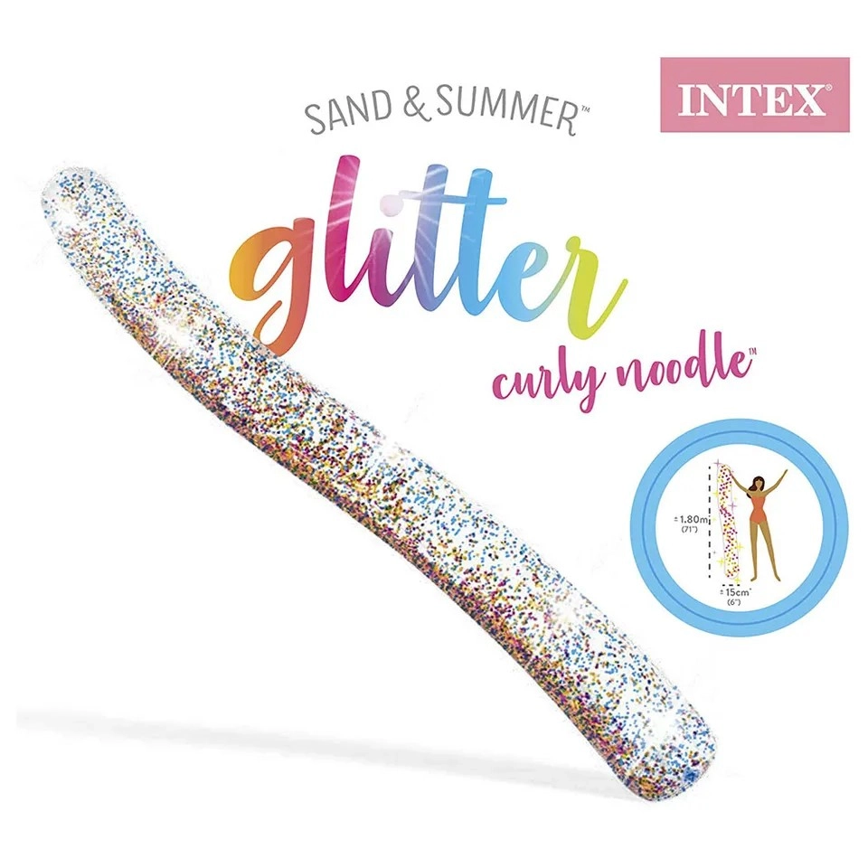 Intex Glitter Curly Noodle