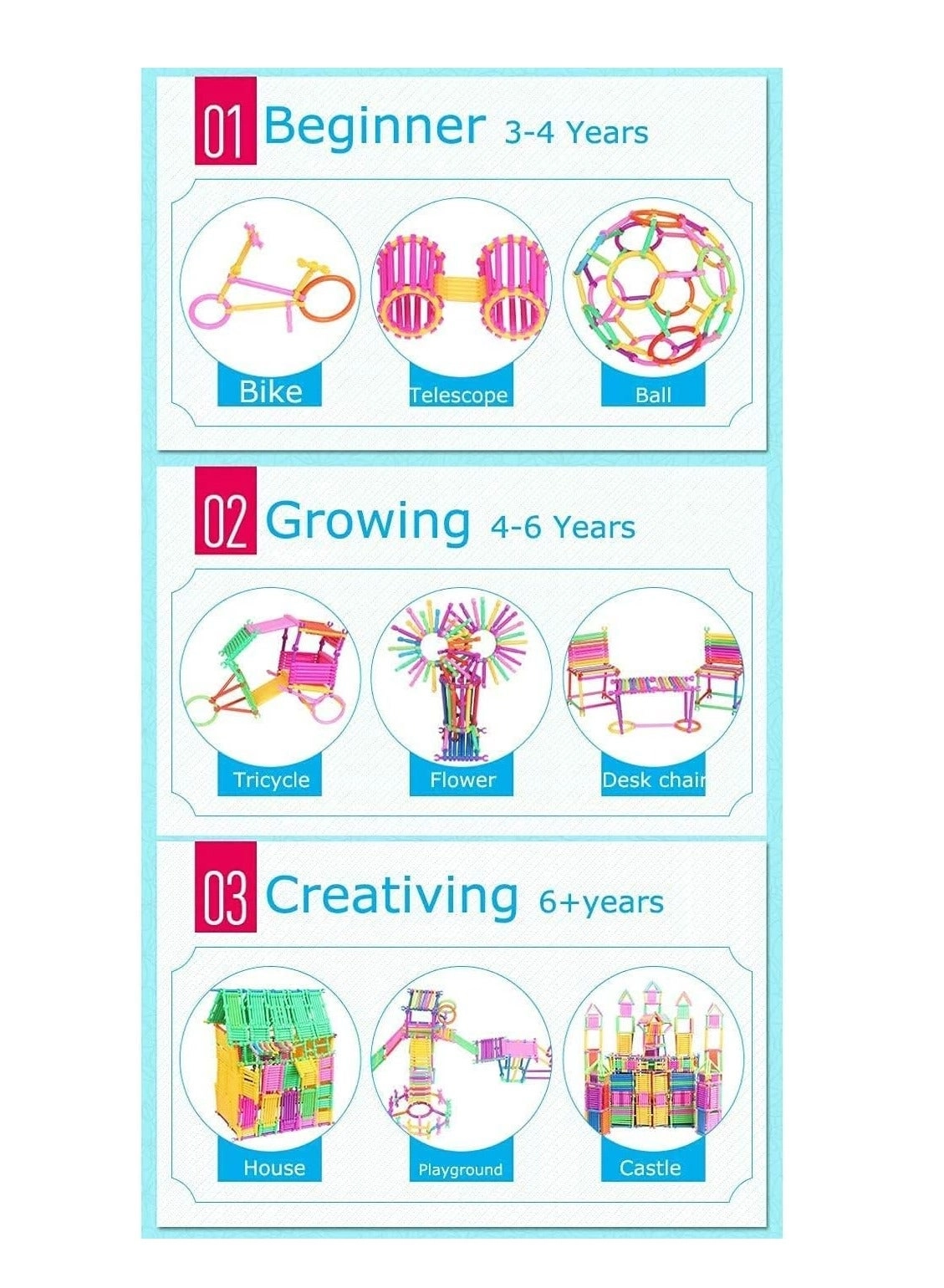 Building Blocks - 500 pcs