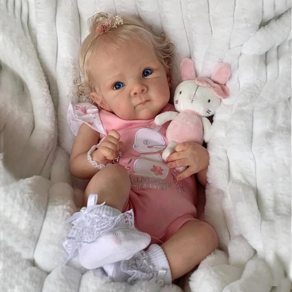 Reborn Baby Doll - 22 Inches / 55 cm Silicone Ages 3+