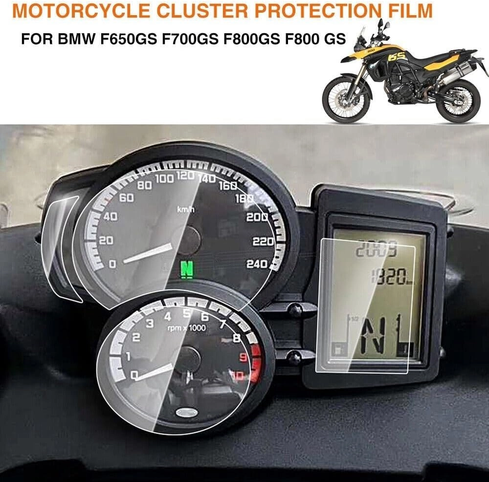 Motorcycle Dashboard Screen Protector - F650GS F700GS F800 GS F800 GT F800 R F800 S F800 ST