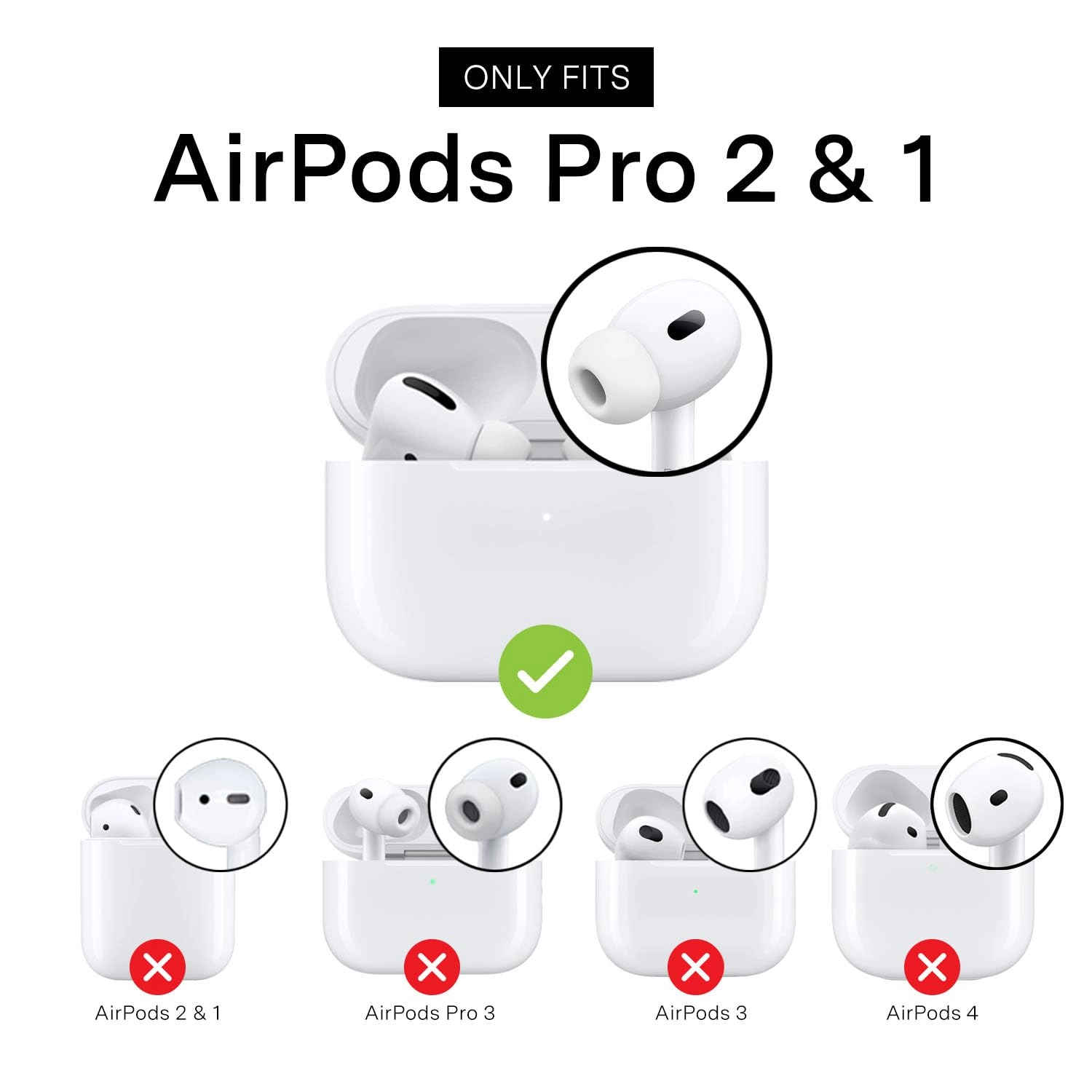 Case for AirPods Pro - Heavy Duty Protection